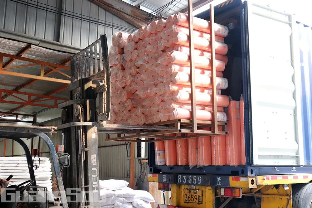 fiberglass mesh loading