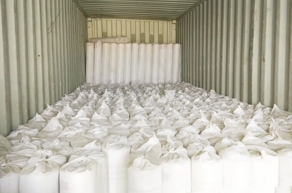 fiberglass mesh loading